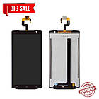 Модуль (сенсор + дисплей) для Oukitel K10000 чорний