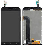 Модуль (дисплей+сенсор) для Asus ZenFone Go (ZB500KG) чорний, фото 2