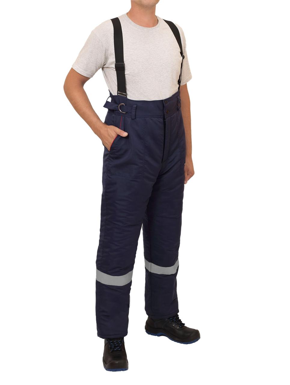 Штани робочі утеплені Free Work Спецназ темно-сині XXXL 64-66/5-6 (Sp000056922)