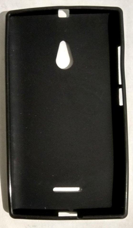 Силіконовий чохол для Nokia XL Black, фото 1