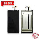 Модуль (дисплей+сенсор) для Oukitel K6000 Pro чорний