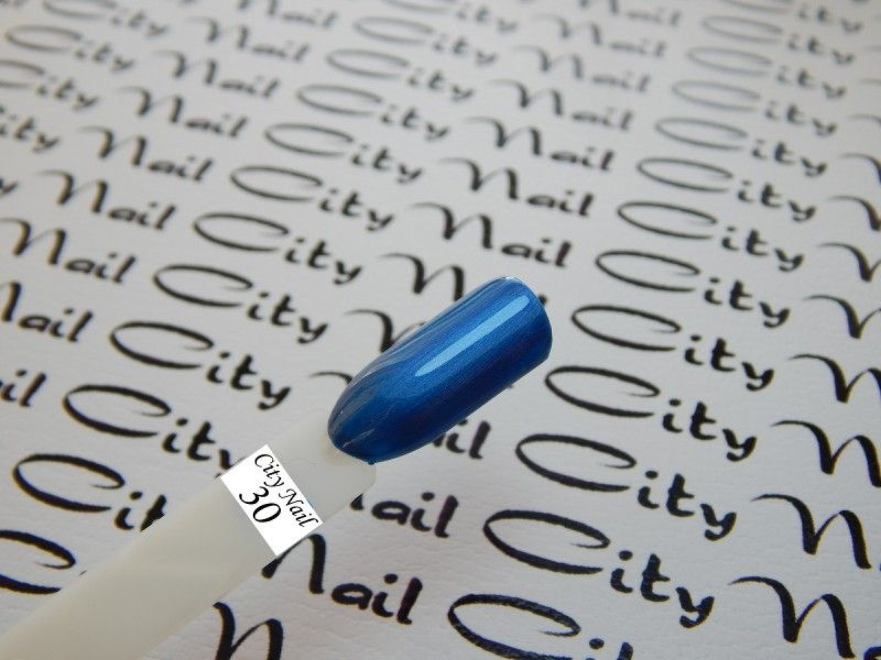 Блакитний Гель лак City Nail 6 мл, фото 1