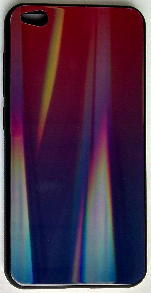 Силіконовий чохол "Скляний Shine Gradient" Xiaomi Redmi GO (Violet Barca) #8, фото 1