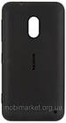 Задня кришка Nokia 620 Lumia, чорна, з боковими кнопками