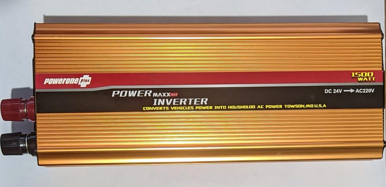 Перетворювач напруги (Power Invertor) 24V1500W, фото 1