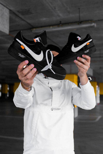 Nike Air Force 1 Off White Black 00847 Marvinshop