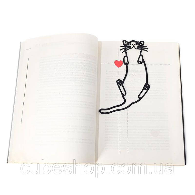 Закладка для книг "Котик-муркотик"