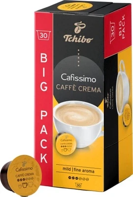Кава в капсулах Caffitaly Cafissimo Café Crema Mild 30 шт Німеччина Чібо Кафе крему
