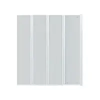 Штора на ванну Qtap Gemini WHI401214RP6 стекло Pear 6 мм, 120x140 см