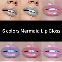 Жидкий блеск для губ Handaiyan Holographic Lip Gloss, разные цвета