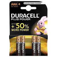 Батарейка Duracell MN2400 AAA LR03 ALKALINE 1.5 V 4 шт