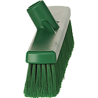 Щітка для підмітання Vikan з розщепленим ворсом 410 мм м'яка зелена, фото 2