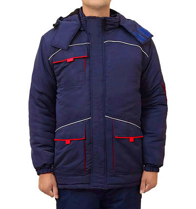 Куртка робоча утеплена Free Work Спецназ синя XL 56-58/3-4 (Sp000074760), фото 1