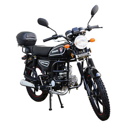 Мотоцикл легкий дорожній SPARK SP110C-2WQ бензиновий чотиритактний двомісний 110 кубів із багажником, фото 2
