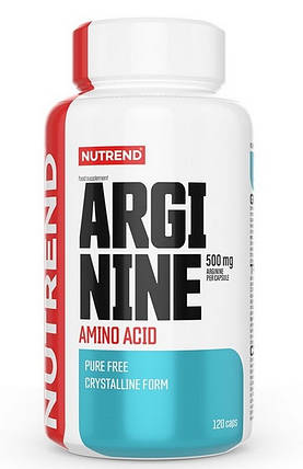 Аргінін Nutrend Arginine 500 mg 120 caps, фото 1