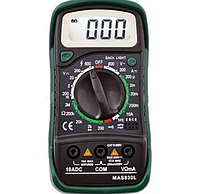 Мультиметр цифровой тестер с прозвоном Digital Multimeter MAS830L