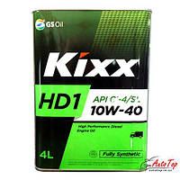 Моторное масло KIXX HD1 10w40 Diesel 4L