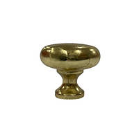 Ручка кнопка мебельная металл золото