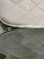 Стілець Toni Modern Base сірий 1004 оксамит на хромованій хрестовині зі стопками, фото 7