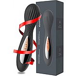 Силіконовий масажер клітора та точки G, Вібратор перезарядний вагінальний стимулятор, Інтимні іграшки, фото 10