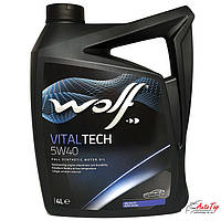 Моторное масло WOLF VITALTECH 5w40 (4л)