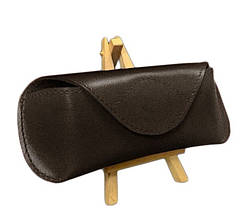 Футляр для окулярів із натуральної шкіри з клапаном на магніті