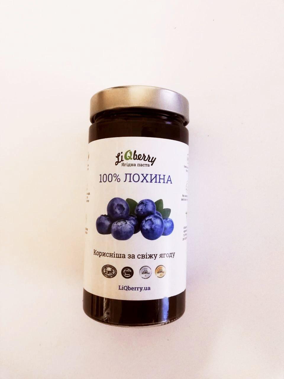 Паста LiQberry Лікберрі) Лохина, 500г