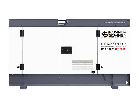 Дизельна електростанція Könner&Söhnen KS 25-3LM (20.2 кВт, 3 фази), фото 2