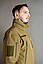 Демісезонна тактична куртка військова Софтшелл койот Армійська куртка MILIGUS "Patriot", фото 3