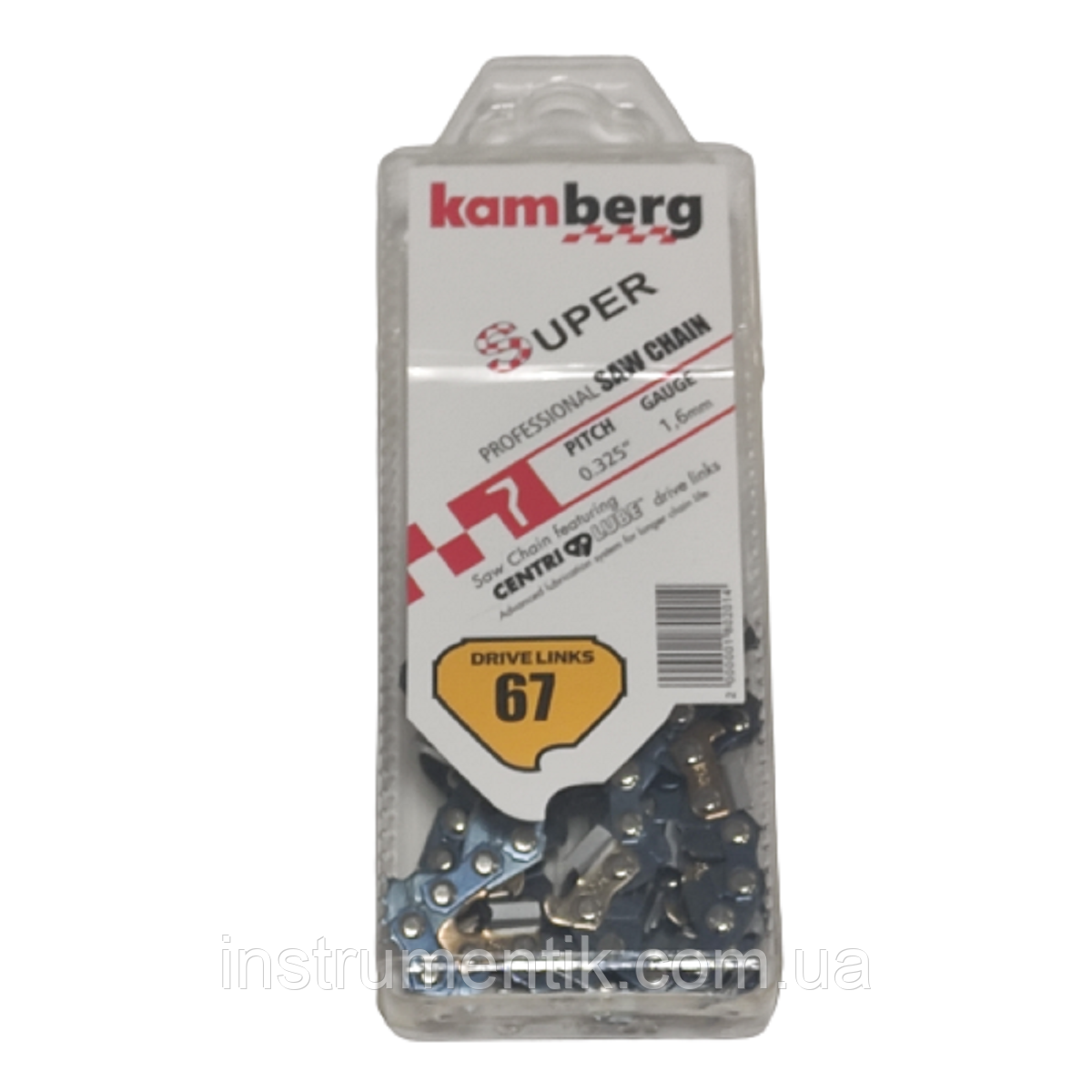 Ланцюг Kamberg 40 см, 0.325, 1.6 мм, 67 ланок, фото 1