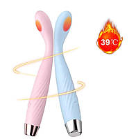 Вибратор с подогревом, вагинальный вибратор, интимная игрушка Pink Lady