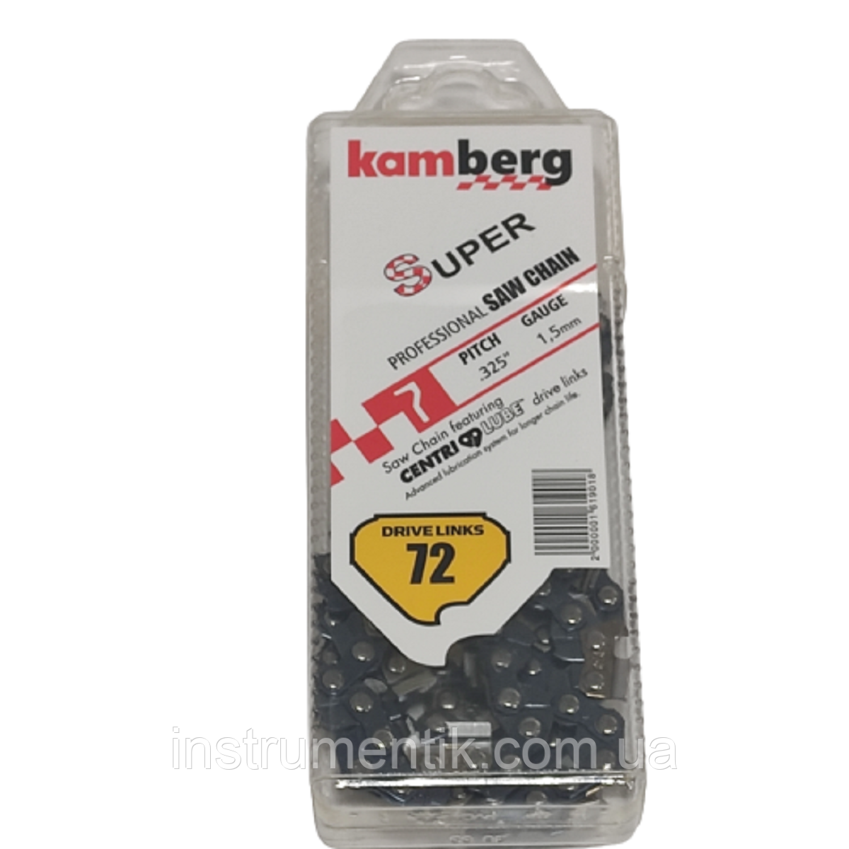 Ланцюг (325"-1.5-72) для китайських бензопил Kamberg, фото 1