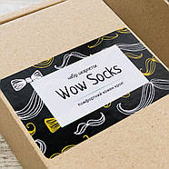 Подарункова коробка для шкарпеток "Вуса" (17*11*6 см), фото 2