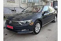 Volkswagen Passat B8 2015-2018 накладки на передний бампер Omsa Line