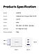 Мережевий зарядний пристрій PD 65 W UGREEN CD275 для швидкого заряджання 2*USB-C 1*USB-A Fast Charger White (90496) - фото 9 - id-p1789791636