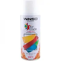 Краска Термостойкая акриловая белая Winso Fly Color + 600*C (RAL9005)