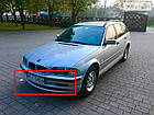 Решітка бампера БМВ 3 Е46 - BMW 3 E46 - 1998-2001(комплект), фото 6