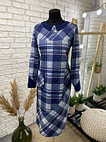 Стильное женское платье, ткань "Ангора Софт" 52, 54, 56, 58, 60 размер 52