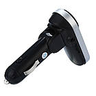 FM модулятор CM i9 в машину з Bluetooth, бездротовий + Пульт, Сірий / Трансмітер для машини в прикурювач, фото 5