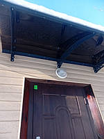 Защитный металлический козырек над дверью Dash'Ok 2,05х1,5 м Фауна