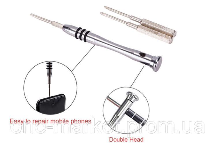 Набор прецизионных отверток для телефонов 32 в 1, набор инструментов для ремонта мобильных телефонов - фото 4 - id-p1789805356