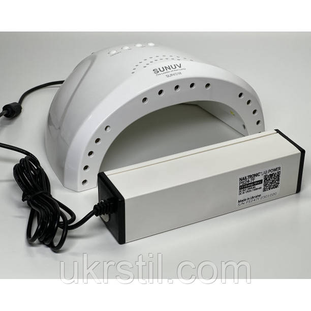 Повербанк до UV/LED ламп Power station PS24-6K/F 24В 1А, Nailtronic