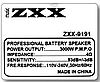 Bluetooth Колонка ZXX-9191, акумуляторна, акустична система з пультом управління, 2-ма радіомікрофонами, фото 5
