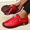 Лофери найзручніше взуття, жіноче повсякденне взуття, кросівки червоного кольору, розмір 36 Код 67-0015, фото 2