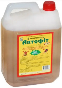 Актофіт 4,5 л, біоинсектицид для знищення шкідників і кліщів