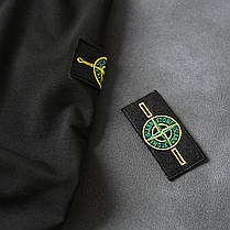 Літні чоловічі спортивні шорти Stone Island Black Чоловічі шорти Чорні Стон Айленд із кишенями патч Туреччина, фото 6