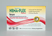 Комплекс вітамінів і мінералів Hema-Plex Nature's Plus 30 таблеток з повільним вивільненням