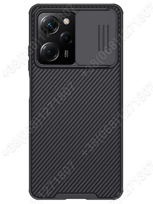 Чохол Nillkin CamShield для Xiaomi Poco X5 Pro 5G, захисний протиударний бампер із шторкою на камеру, фото 2