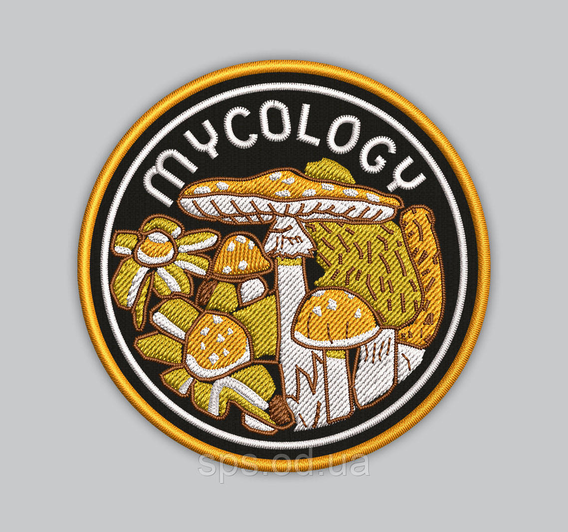 Шеврон "MYCOLOGY" 8.5 см, фото 1
