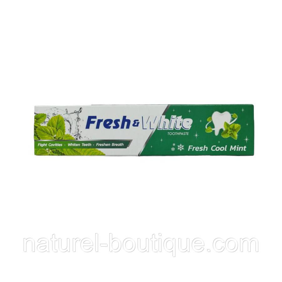 Зубна паста Lion Fresh White Fresh Cool Mint Освіжна м'ята, фото 1